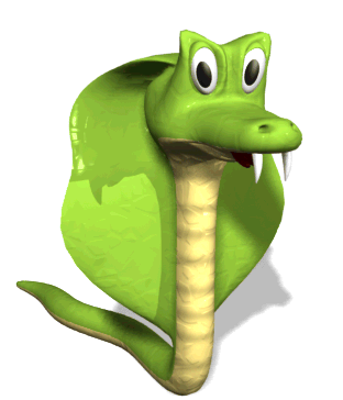 змея зеленая кобра