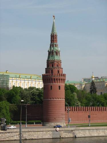 Московский Кремль Водовзводная (Свиблова) башня